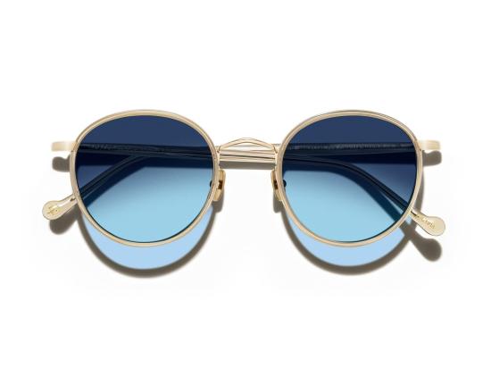 26SS 모스콧 선글라스 블루 오르-제브2-S 원형 - MOSCOT