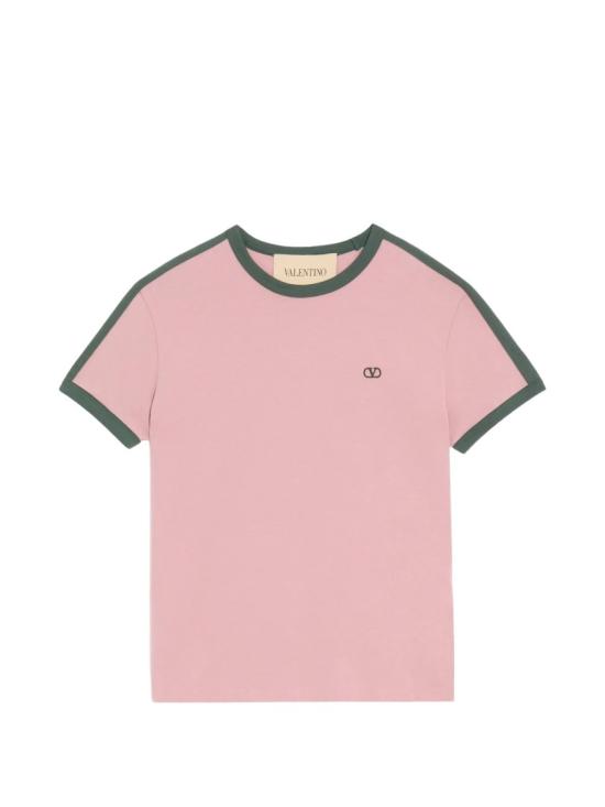 26FW 발렌티노 가라바니 반팔 티셔츠 9V0MG10VBR6 Pink