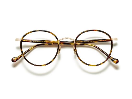 25FW 모스콧 선글라스 호피무늬 Or-Zev2-O 원형 안경 - MOSCOT