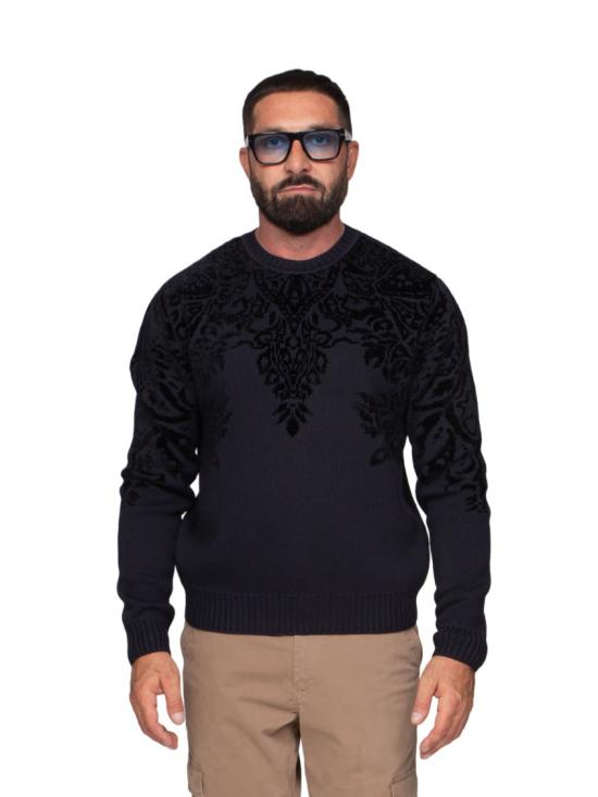26FW 에트로 니트웨어 MRKF01119 AQ11D Black - ETRO