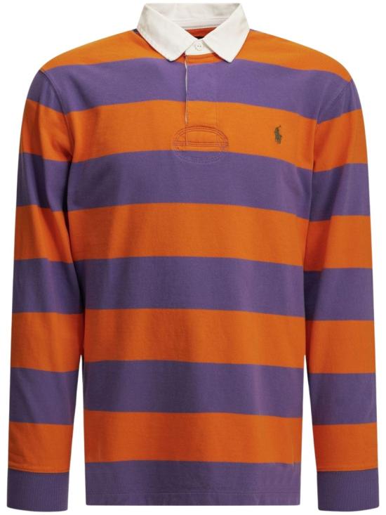 26FW 폴로 랄프로렌 아이코닉 럭비 셔츠 710717116509 Orange