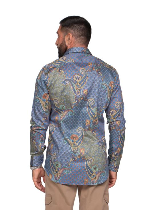 26FW 에트로 셔츠 MRIB0001 99SA51N Grey - ETRO