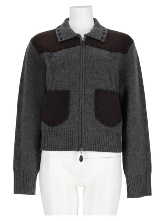 26FW 게스트 인 레지던스 니트웨어 W47619JM CHARCOAL BURNTCOCOA Black