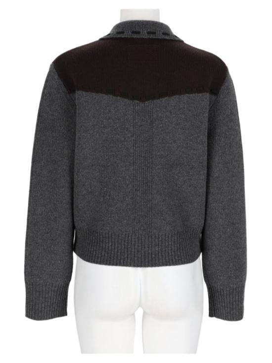 26FW 게스트 인 레지던스 니트웨어 W47619JM CHARCOAL BURNTCOCOA Black - GUEST IN RESIDENCE