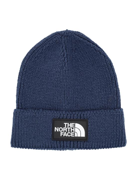 26FW 노스페이스 TNF 로고 박스 커프드 비니 NF0A8CHE8K2 SUMMIT NAVY DOM