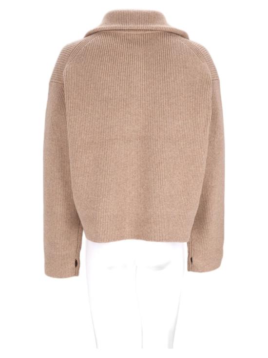26FW 스튜디오 니콜슨 니트웨어 SANDOSSN 1497 OATMEAL Neutrals - STUDIO NICHOLSON