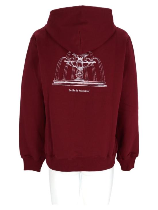 26FW 드롤드무슈 탑 HO219 CO127BURGUNDY Black - DROLE DE MONSIEUR