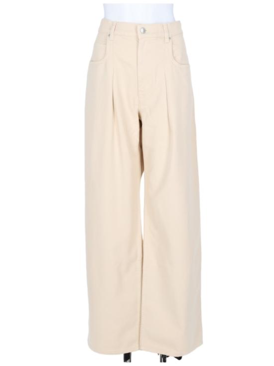 26FW 이자벨마랑 로다이나 가먼트 다이드 데님 진 PA0554FA B1H07I23EC Neutrals