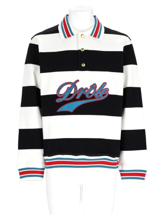 26FW 드롤드무슈 폴로 티셔츠 PL183 CO324OFFWHITE Black