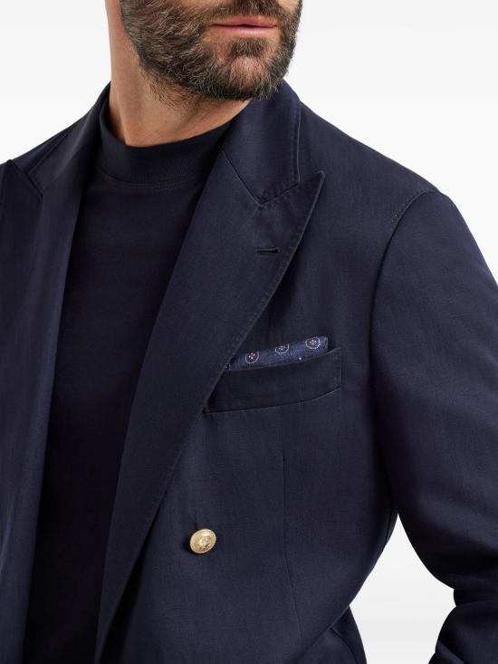 26SS 브루넬로 쿠치넬리 머플러/스카프 MX8670091CPB69 NAVY CILIEGIA - BRUNELLO CUCINELLI