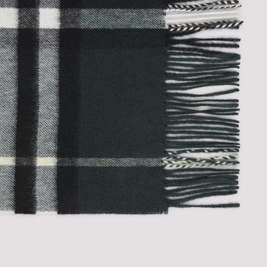 26SS 버버리 체크 캐시미어 스카프 8112629C1221 ANCHOR GREEN - BURBERRY