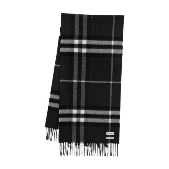 26SS 버버리 체크 캐시미어 스카프 8112629C1221 ANCHOR GREEN - BURBERRY