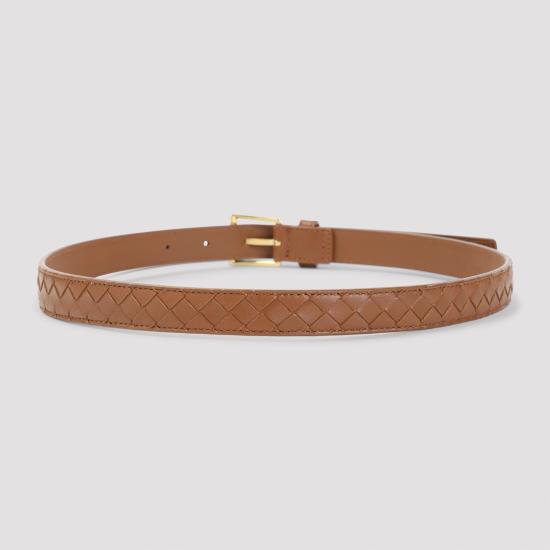 26FW 보테가베네타 레귤러 벨트 871643V0HW52443 TANNIN BRASS VIBRATO - BOTTEGA VENETA