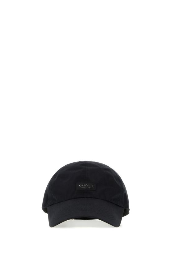 26FW 구찌 로고 패치 베이스볼 캡 로고 패치 베이스볼 캡 A004XJ4HBKR1000 BLACK