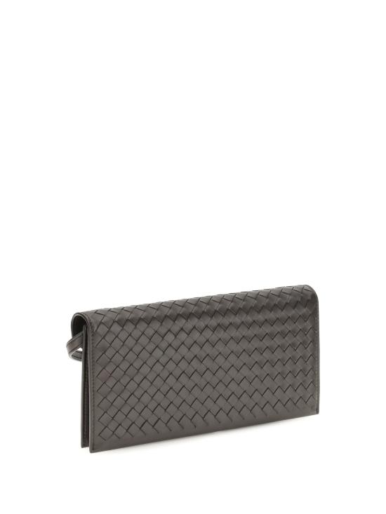 26FW 보테가베네타 인트레치아토 피콜로 엔벨로프 파우치 A0067TV0HW42094 ESPRESSO BRASS V - BOTTEGA VENETA