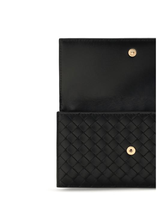 26FW 보테가베네타 가죽소품 875457V0HW78425 BLACK GOLD - BOTTEGA VENETA