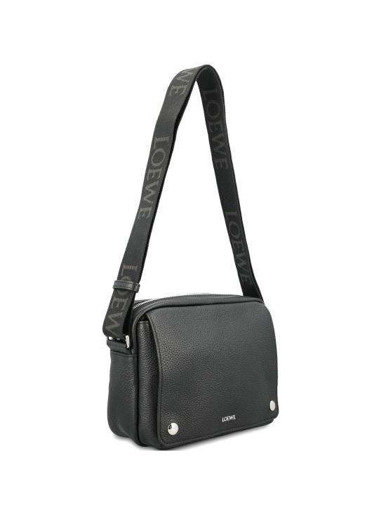 26FW 로에베 페블 메신저 백 BANBA73X071100 BLACK
