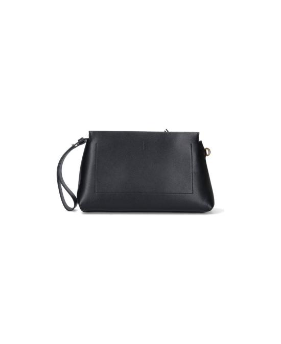 26FW 지방시 샤이니 레더 데이 파우치 BB60PEB2AE001 BLACK - GIVENCHY