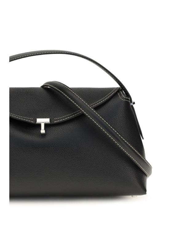 26FW 토템 T락 탑 핸들 백 234WLGBG427LE0030001 BLACK - TOTEME
