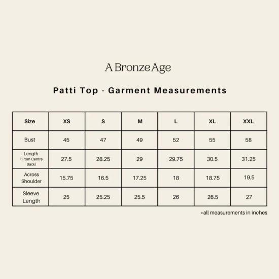  어 브론즈 에이지 블라우스 청동기 시대 패티 탑 쉘 / 샌디 플래드 - A BRONZE AGE