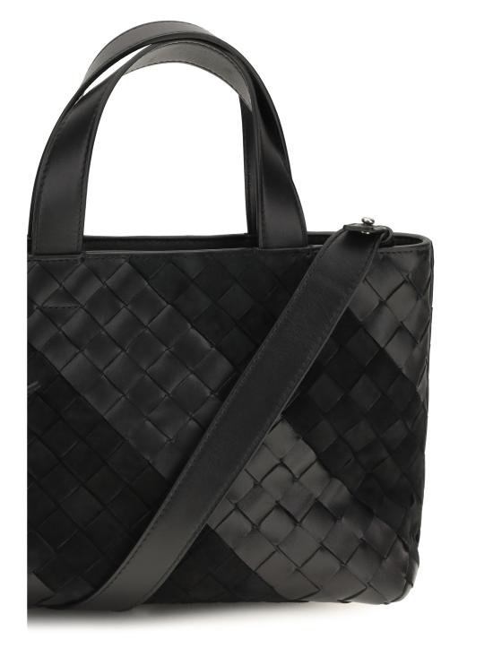 26FW 보테가베네타 토트백 855504V71Q08803 BLACK SILVER - BOTTEGA VENETA