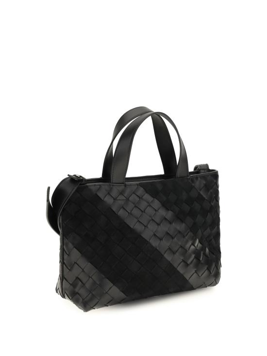 26FW 보테가베네타 토트백 855504V71Q08803 BLACK SILVER - BOTTEGA VENETA