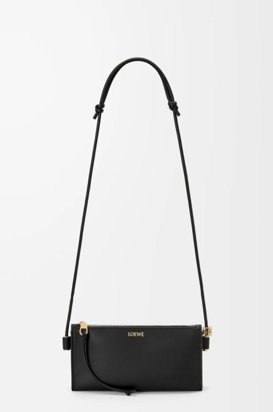 26FW 로에베 나파 카프스킨 조야 파우치 C630R10X031100 BLACK - LOEWE