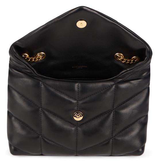 26FW 생로랑 토이 푸퍼 램스킨 숄더백 7593371EL071000 NERO - SAINT LAURENT