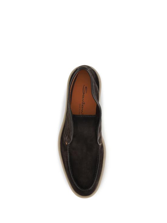 26FW 산토니 로퍼 MGDT19404SASSEAAT60 DARK BROWN - SANTONI