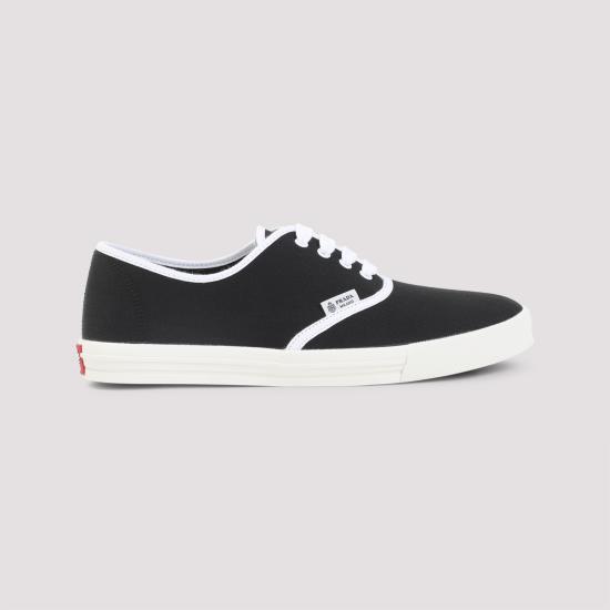 26SS 프라다 드릴 패브릭 스니커즈 2EE467FG0003LKEF0632 NERO 1 - PRADA