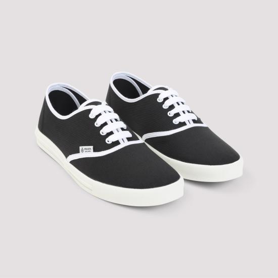 26SS 프라다 드릴 패브릭 스니커즈 2EE467FG0003LKEF0632 NERO 1 - PRADA