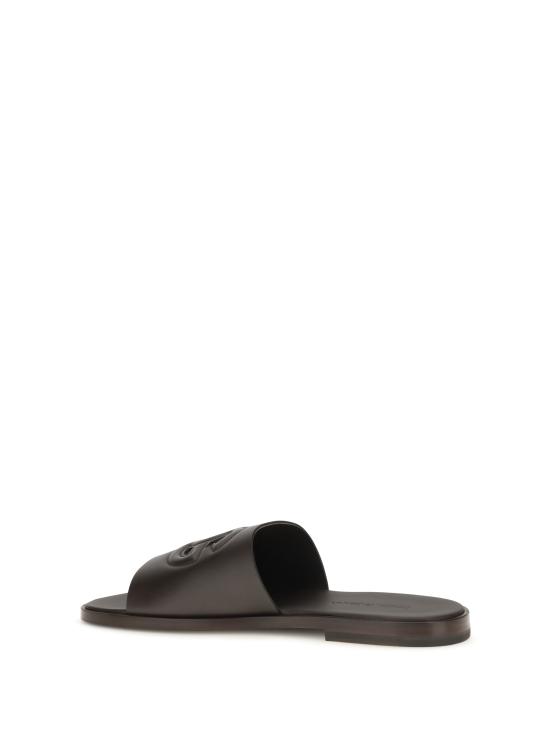26FW 돌체앤가바나 뮬/슬리퍼 A80397A03638H042 CIOCCOLATO FONDENTE - DOLCE & GABBANA