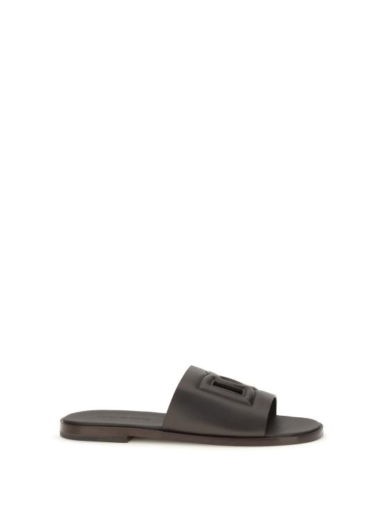 26FW 돌체앤가바나 뮬/슬리퍼 A80397A03638H042 CIOCCOLATO FONDENTE