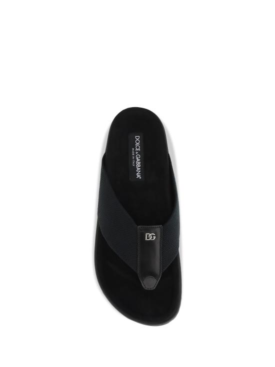 26FW 돌체앤가바나 뮬/슬리퍼 A80628A076380999 NERO - DOLCE & GABBANA