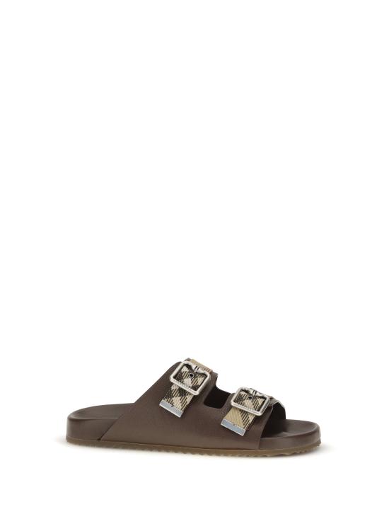26FW 버버리 뮬/슬리퍼 8127383A2662 MID BROWN