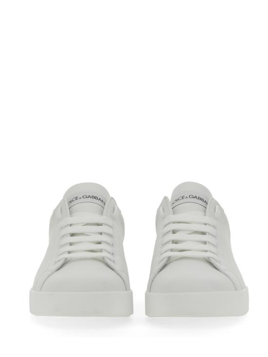 26FW 돌체앤가바나 카프스킨 포르토피노 스니커즈 CS1772A106580001 BIANCO - DOLCE & GABBANA