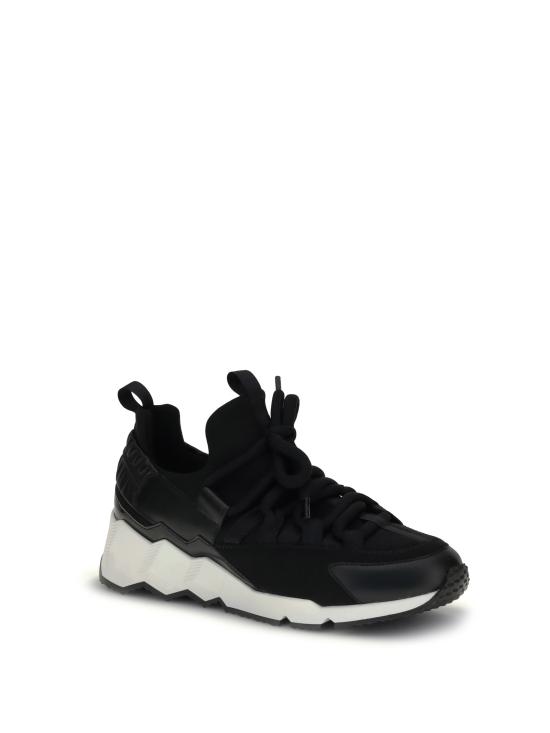 26SS 피에르하디 스니커즈 NS04ZBLACK PATENT KID NEOPRENE CALF BLACK - PIERRE HARDY