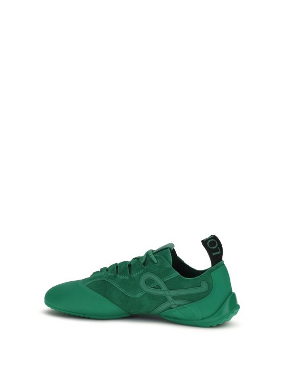 26SS 로에베 그립 스웨이드 카프스킨 스니커즈 L814282X764470 JUNGLE GREEN - LOEWE
