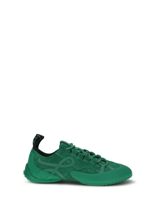 26SS 로에베 그립 스웨이드 카프스킨 스니커즈 L814282X764470 JUNGLE GREEN