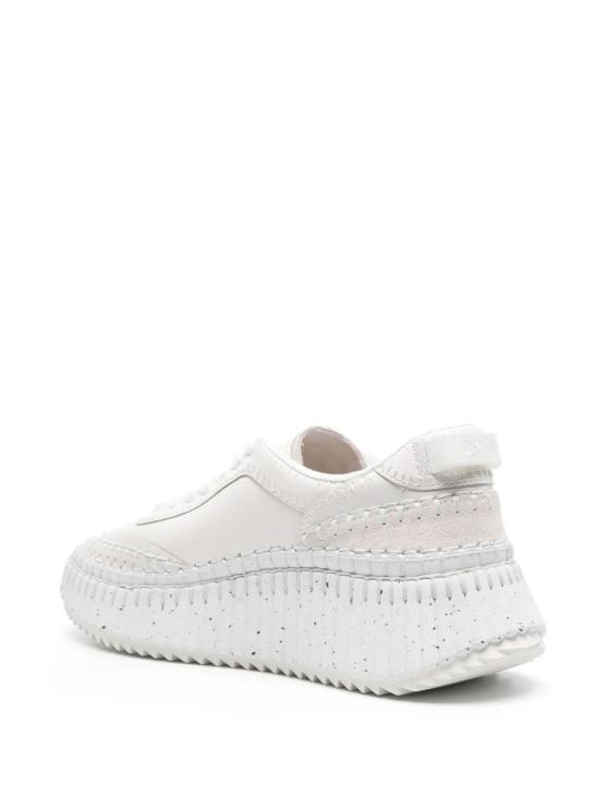 26FW 끌로에 스니커즈 CHC24S00RBD100 BRILLIANT WHITE - CHLOE