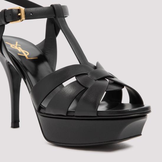 26FW 생로랑 트리뷰트 플랫폼 샌들 315490BDA001000 NERO - SAINT LAURENT