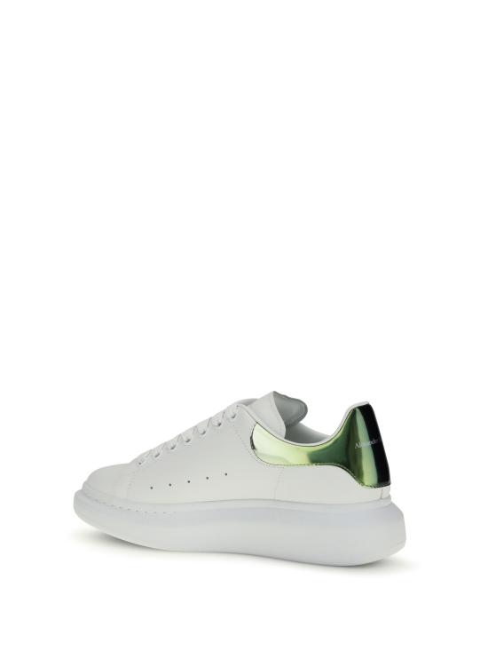 26SS 알렉산더 맥퀸 오버사이즈 드 스니커즈 553680WIAKA9830 WHITE GREEN - ALEXANDER MCQUEEN