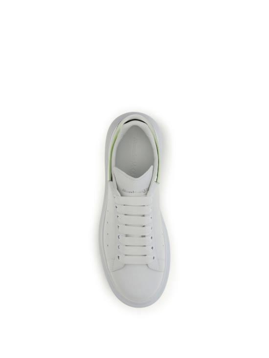 26SS 알렉산더 맥퀸 오버사이즈 드 스니커즈 553680WIAKA9830 WHITE GREEN - ALEXANDER MCQUEEN