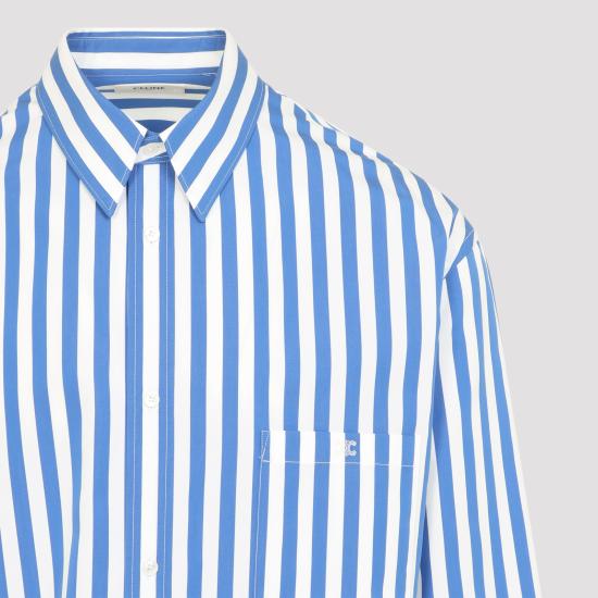 26FW 셀린느 긴팔 셔츠 RC0LY4J65 07DG BLUE - CELINE