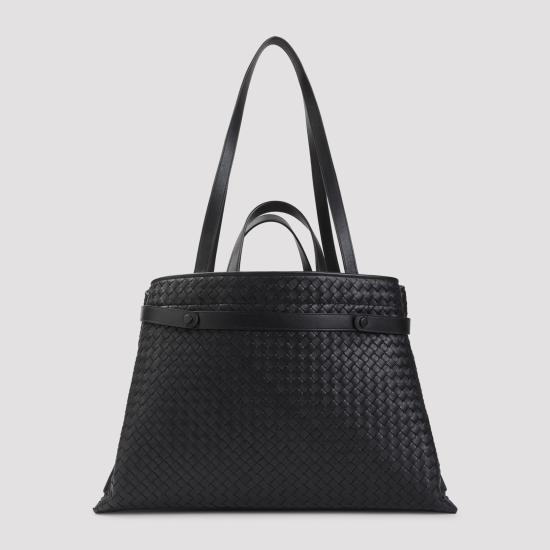26FW 보테가베네타 토트백 A000R0V4RT0 1039 BLACK - BOTTEGA VENETA