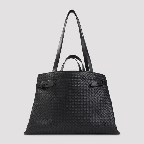 26FW 보테가베네타 토트백 A000R0V4RT0 1039 BLACK - BOTTEGA VENETA