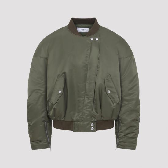 26FW 셀린느 자켓 RV19T0P55 02KK GREEN - CELINE