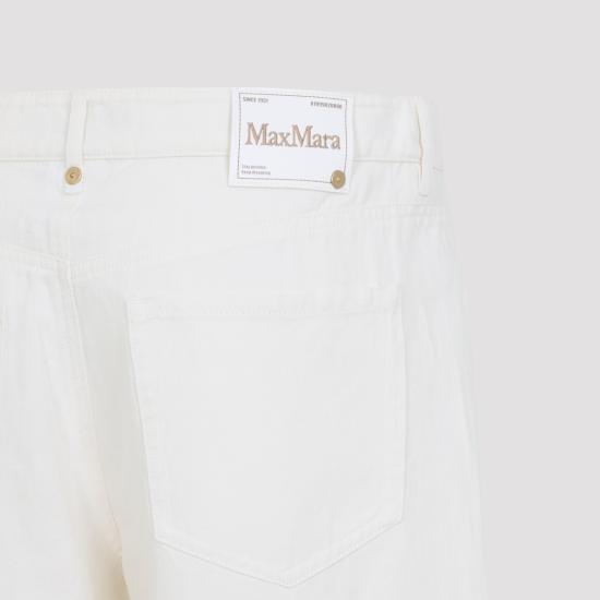 26SS 에스막스마라 스트레이트 팬츠 2619131083600001 BIANCO - 'S MAX MARA