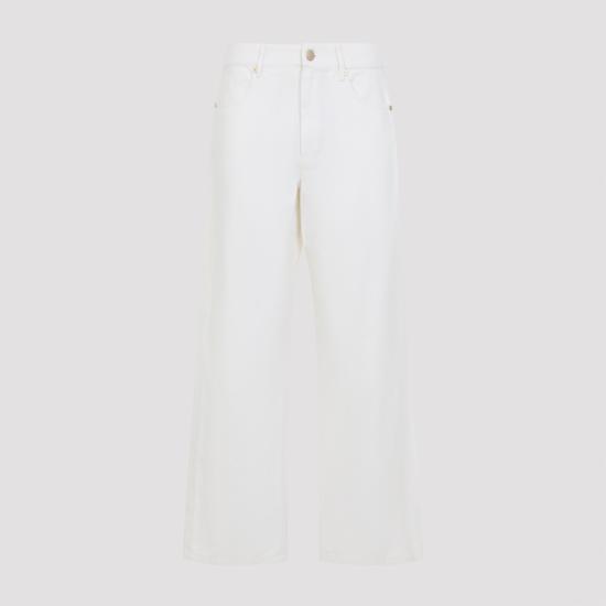 26SS 에스막스마라 스트레이트 팬츠 2619131083600001 BIANCO - 'S MAX MARA