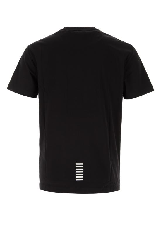 26FW 엠포리오 아르마니 반팔 티셔츠 8NPT26PJVQZ 1200 1200 BLACK - EMPORIO ARMANI